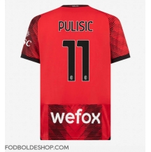 AC Milan Christian Pulisic #11 Hjemmebanetrøje 2023-24 Kortærmet