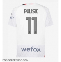 AC Milan Christian Pulisic #11 Udebanetrøje 2023-24 Kortærmet