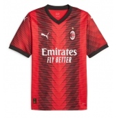 AC Milan Hjemmebanetrøje 2023-24 Kortærmet