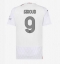 AC Milan Olivier Giroud #9 Udebanetrøje Dame 2023-24 Kortærmet
