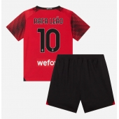 AC Milan Rafael Leao #10 Hjemmebanetrøje Børn 2023-24 Kortærmet (+ Korte bukser)