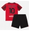 AC Milan Rafael Leao #10 Hjemmebanetrøje Børn 2023-24 Kortærmet (+ Korte bukser)