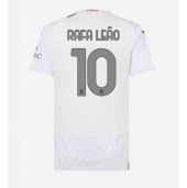 AC Milan Rafael Leao #10 Udebanetrøje Dame 2023-24 Kortærmet