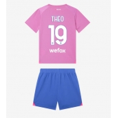 AC Milan Theo Hernandez #19 Tredjetrøje Børn 2023-24 Kortærmet (+ Korte bukser)