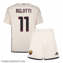 AS Roma Andrea Belotti #11 Udebanetrøje Børn 2023-24 Kortærmet (+ Korte bukser)