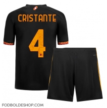 AS Roma Bryan Cristante #4 Tredjetrøje Børn 2023-24 Kortærmet (+ Korte bukser)