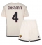 AS Roma Bryan Cristante #4 Udebanetrøje Børn 2023-24 Kortærmet (+ Korte bukser)