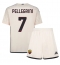 AS Roma Lorenzo Pellegrini #7 Udebanetrøje Børn 2023-24 Kortærmet (+ Korte bukser)