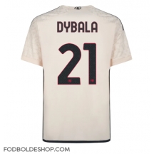 AS Roma Paulo Dybala #21 Udebanetrøje 2023-24 Kortærmet
