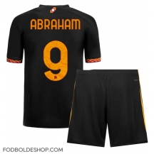 AS Roma Tammy Abraham #9 Tredjetrøje Børn 2023-24 Kortærmet (+ Korte bukser)