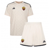 AS Roma Udebanetrøje Børn 2023-24 Kortærmet (+ Korte bukser)