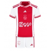 Ajax Hjemmebanetrøje Børn 2023-24 Kortærmet (+ Korte bukser)