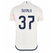 Ajax Josip Sutalo #37 Udebanetrøje 2023-24 Kortærmet