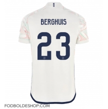 Ajax Steven Berghuis #23 Udebanetrøje 2023-24 Kortærmet