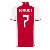 Ajax Steven Bergwijn #7 Hjemmebanetrøje 2023-24 Kortærmet
