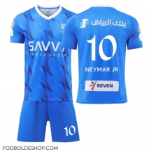 Al-Hilal Neymar Jr #10 Hjemmebanetrøje Børn 2023-24 Kortærmet (+ Korte bukser)