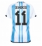 Argentina Angel Di Maria #11 Hjemmebanetrøje VM 2022 Kortærmet