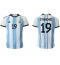 Argentina Nicolas Otamendi #19 Hjemmebanetrøje VM 2022 Kortærmet
