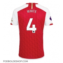 Arsenal Benjamin White #4 Hjemmebanetrøje 2023-24 Kortærmet
