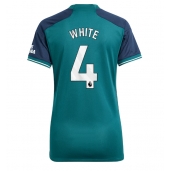 Arsenal Benjamin White #4 Tredjetrøje Dame 2023-24 Kortærmet
