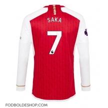 Arsenal Bukayo Saka #7 Hjemmebanetrøje 2023-24 Langærmet