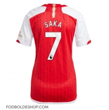 Arsenal Bukayo Saka #7 Hjemmebanetrøje Dame 2023-24 Kortærmet