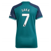 Arsenal Bukayo Saka #7 Tredjetrøje Dame 2023-24 Kortærmet