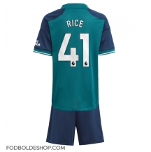 Arsenal Declan Rice #41 Tredjetrøje Børn 2023-24 Kortærmet (+ Korte bukser)