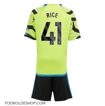 Arsenal Declan Rice #41 Udebanetrøje Børn 2023-24 Kortærmet (+ Korte bukser)