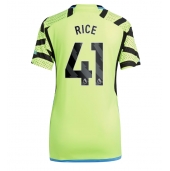 Arsenal Declan Rice #41 Udebanetrøje Dame 2023-24 Kortærmet