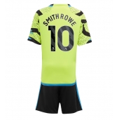 Arsenal Emile Smith Rowe #10 Udebanetrøje Børn 2023-24 Kortærmet (+ Korte bukser)