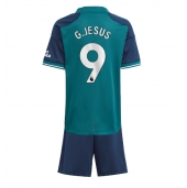 Arsenal Gabriel Jesus #9 Tredjetrøje Børn 2023-24 Kortærmet (+ Korte bukser)