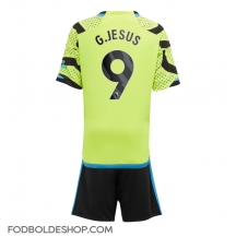 Arsenal Gabriel Jesus #9 Udebanetrøje Børn 2023-24 Kortærmet (+ Korte bukser)