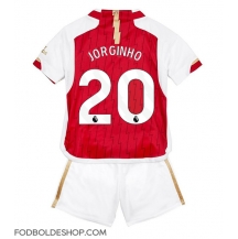 Arsenal Jorginho Frello #20 Hjemmebanetrøje Børn 2023-24 Kortærmet (+ Korte bukser)