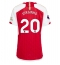 Arsenal Jorginho Frello #20 Hjemmebanetrøje Dame 2023-24 Kortærmet