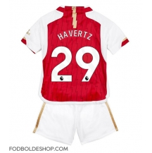 Arsenal Kai Havertz #29 Hjemmebanetrøje Børn 2023-24 Kortærmet (+ Korte bukser)