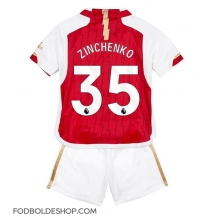 Arsenal Oleksandr Zinchenko #35 Hjemmebanetrøje Børn 2023-24 Kortærmet (+ Korte bukser)
