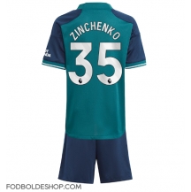 Arsenal Oleksandr Zinchenko #35 Tredjetrøje Børn 2023-24 Kortærmet (+ Korte bukser)