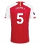 Arsenal Thomas Partey #5 Hjemmebanetrøje 2023-24 Kortærmet