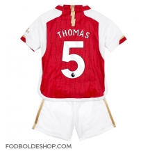 Arsenal Thomas Partey #5 Hjemmebanetrøje Børn 2023-24 Kortærmet (+ Korte bukser)