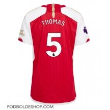 Arsenal Thomas Partey #5 Hjemmebanetrøje Dame 2023-24 Kortærmet