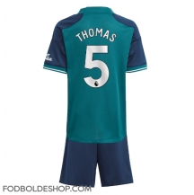 Arsenal Thomas Partey #5 Tredjetrøje Børn 2023-24 Kortærmet (+ Korte bukser)