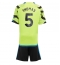 Arsenal Thomas Partey #5 Udebanetrøje Børn 2023-24 Kortærmet (+ Korte bukser)