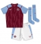 Aston Villa Moussa Diaby #19 Hjemmebanetrøje Børn 2023-24 Kortærmet (+ Korte bukser)