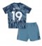 Aston Villa Moussa Diaby #19 Tredjetrøje Børn 2023-24 Kortærmet (+ Korte bukser)