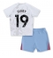 Aston Villa Moussa Diaby #19 Udebanetrøje Børn 2023-24 Kortærmet (+ Korte bukser)