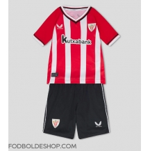 Athletic Bilbao Hjemmebanetrøje Børn 2023-24 Kortærmet (+ Korte bukser)