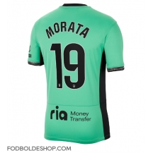 Atletico Madrid Alvaro Morata #19 Tredjetrøje 2023-24 Kortærmet