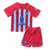 Atletico Madrid Hjemmebanetrøje Børn 2023-24 Kortærmet (+ Korte bukser)