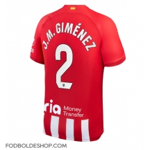 Atletico Madrid Jose Gimenez #2 Hjemmebanetrøje 2023-24 Kortærmet